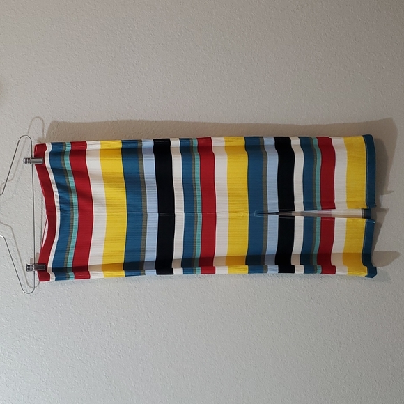 Express Multi-color Striped Skirt - Picture 4 of 7